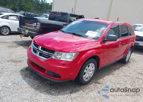 2014 Dodge Journey American Value Pkg from USA, damaged, VIN 3C4PDCAB1ET183875